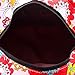 Cute Colorful Nylon Zipper Portable Cosmetic Lunch Picnic Handbag Bag , Coffee Heart