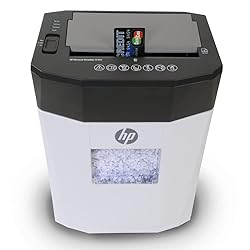 HP - Paper Shredder Micro Cut, 80-Sheet Auto