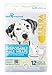 Paw Inspired Disposable Dog Wraps | Male Dog Diapers Ultra Protection | Belly Band for Male Dogs | Excitable Urination, Incontinence, or Male Marking (36 Count, Large)