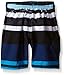 Kanu Surf Boys Quick Dry UPF 50+ Beach Swim Trunk, Reflection Navy, 4T