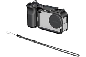 SMALLRIG Handle Grip Kit for DJI Osmo Action 6 with Metal Cage, Street Photography Grip for DJI, Action 6 Cage with Shutter B