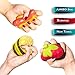Angry-Wolf Jumbo Squishies 5 Pack | Squishy Ultra Soft & Slow Rising Kawaii Toys | Ice Cream, Strawberry, Donut, Hot Dog, Hamburger | Stress Relief Toy Set | Squeeze Scented Gift For Kids, Adults