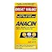Anacin Fast Pain Relief Pain Reducer Aspirin Tablets, 300 Tablets