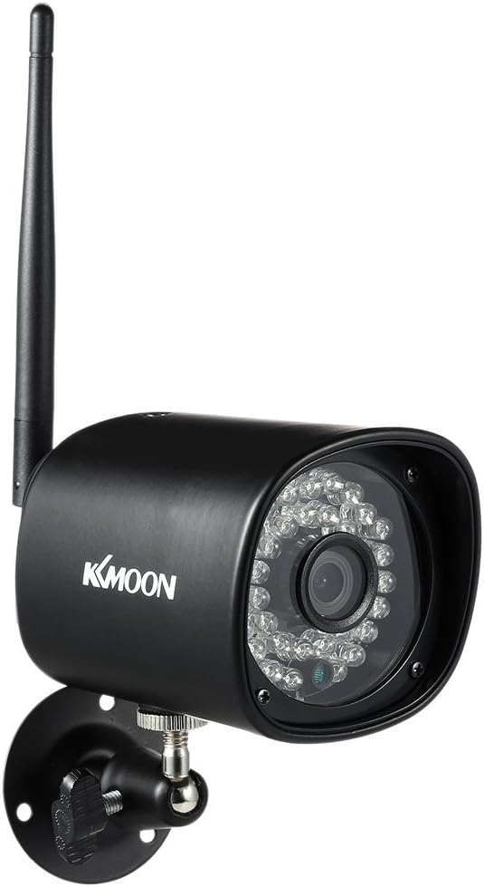 KKmoon Wireless Security WiFi Camera 1080P WIFI IP Camera with 1/3 Inches CMOS 4mm Lens 36pcs IR LEDS Support Onvif Night Vision Motion Detection Phone APP Control Waterproof IP66