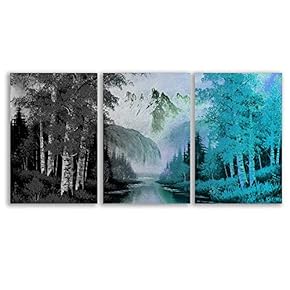 Abstract Cloud Tree Pictures Home Wall for Bedroom...