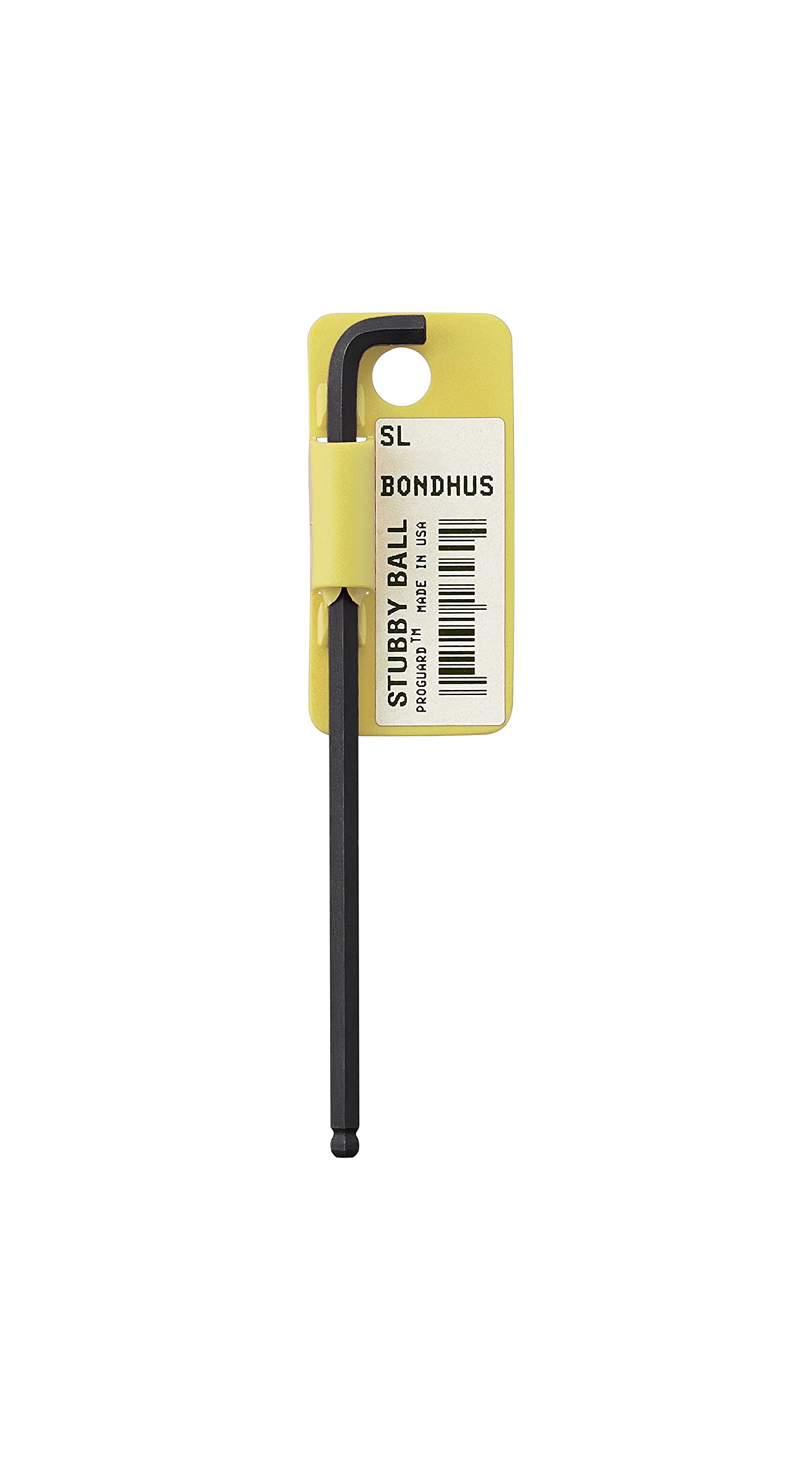 Bondhus, SBL3/16 Stubby Long Series BALLEND HEX Key, 3/16", 16510