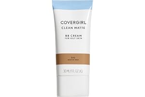 COVERGIRL - Clean Matte BB Cream, Oil-Free, Long-Lasting, Sensitive Skin, Lightweight, 100% Cruelty-Free