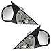 Replacement Set Driver and Passenger Power Side View Mirrors Heated with Chrome Covers Compatible with 300 Magnum 4806871AL 4805882AK
