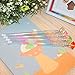 KitMax (TM) Pack of 12 Pcs 1 Mm Cute Cool Novelty Colorful Color Change Highlighter Pen Office School Supplies Students Children Gift (Color May Vary)