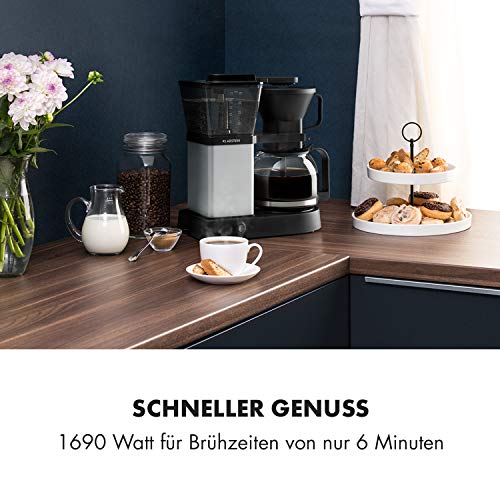 Klarstein GrandeGusto Kaffeemaschine mit Kaffeekanne - Filter-Kaffeemaschine, Kaffeeautomat, 1690 Watt, 1,3 Liter Tank… – Bild 3