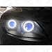 uxcell® 2 x 80mm 24 SMD LED Car Angle Eye Halo Ring Light