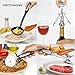 Kitchen Utensils Sets 39 Pieces- Stainless Steel And Nylon Gadgets- Turners, Spoon, Ladle, Tongs, Spatulas, Cutter, Potato Press, Brush, Strainer Whisk, And More - By Kitch N' Wares