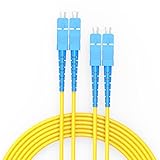 LR-LINK SC to SC Fiber Patch Cable,1G/10GB Single