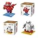 LOZ 9601-02 2 Set Baymax Big Hero 6 920pcs Building Blocks 3d DIY Bricks Toys