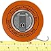 Forestry Suppliers Metric Fabric Diameter Tape (160 cm) | Case Dimensions: 3-7/8˝ x 1-1/8˝| Claw Hook & Handcrank Rewind | CM, MM & in, M