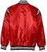 STARTER NHL Carolina Hurricanes Men's The Enforcer Satin Jacket, Large, Red