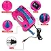 HEYFIT Balloon Pump, Portable Dual Nozzle Rose Red 110V 600W Electric Balloon Blower Automatic Inflator for Decoration Birthday Wedding Christmas Party
