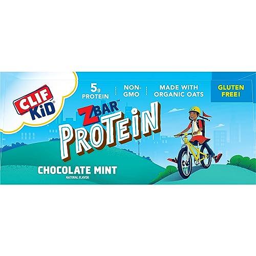 ZBAR PROTEIN – CHOCOLATE FLAVORED MINT – CRISPY SNACK BARS – MADE WITH ORGANIC OATS – NON-GMO – 5G PROTEIN – GLUTEN FREE PROTEIN BARS (15 PACK)