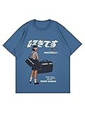 Vamtac Oversized Graphic Tees Men Tshirts Shirt for