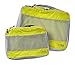 Lewis N. Clark Electrolight Packing Cube Set, 2-Pack, Neon Lemon, One Size