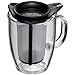 Bodum Yo-Yo Set Mug and Tea Strainer, 12-Ounce, Black