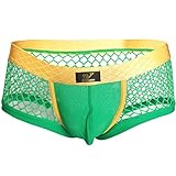 YiZYiF Men's Openwork Mesh Breathable Cool Sexy