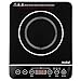 VonShef Portable Digital Electric Induction Countertop Cooktop Burner Hob - Black