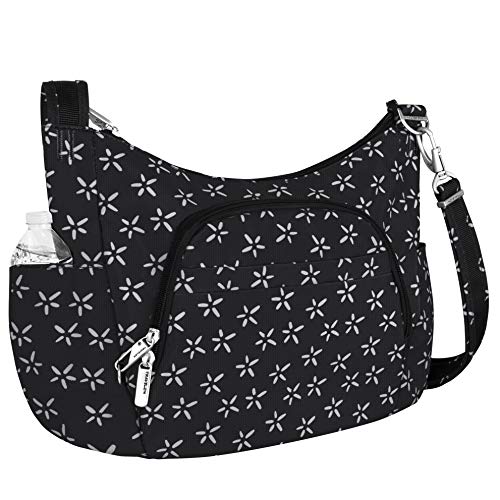 Travelon AntiTheft Classic Crossbody Bucket Bag (One Size, DARK GREY