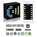DIVOOM AURABOX Bluetooth 4.0 SMART LED Speaker with APP Control for Pixel Art Creation + Animation and Social Media Notification. Built-in Microphone for Handsfree Calling