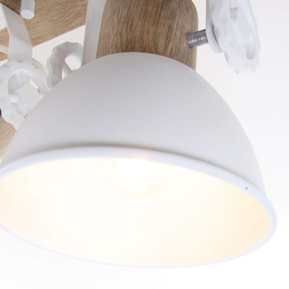 Faretti cristallo E27 Spot lampada da parete in stile rustico ...