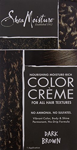 Shea Moisture Nourishing Hair Color Kit, Dark Brown