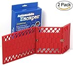 Aeroway Car Escaper, Foldable Traction Mat, Ideal to Unstuck Your Car From Snow, Ice, Mud, and Sand -2 Pack