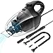 Nulaxy Car Vacuum Cleaner, High Power Strong Suction Vacuum Cleaner, Portable Lightweight Wet Dry Vacuum with 16.4 Ft Cord and Nozzles Set for Pet Hair Car Cleaning