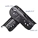 Luwint Shin Guards, Soccer Leg Support with Calf Sleeves, Compression Cushioned Protective Pads Brace, 1 Pair (Black, Medium)