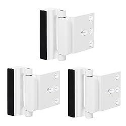 3 Pack Door Reinforcement Locks with 12