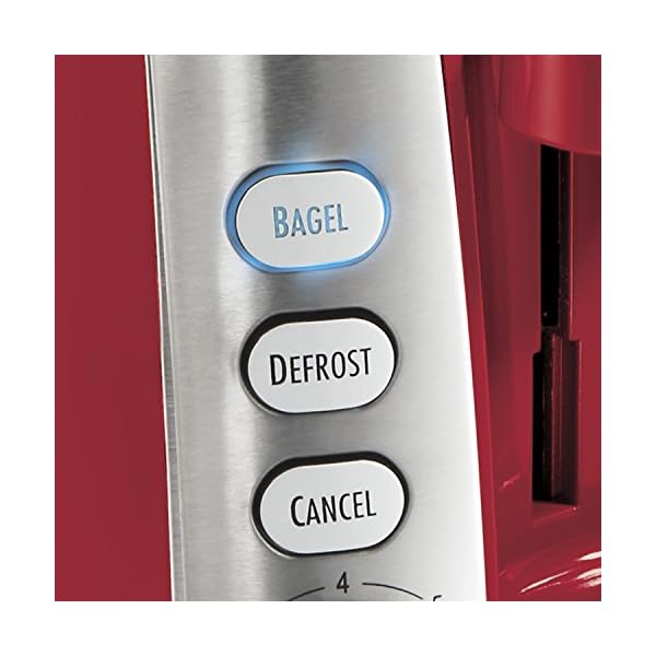 Hamilton Beach Ensemble ExtraWide Slot 2Slice Toaster, Red (22812
