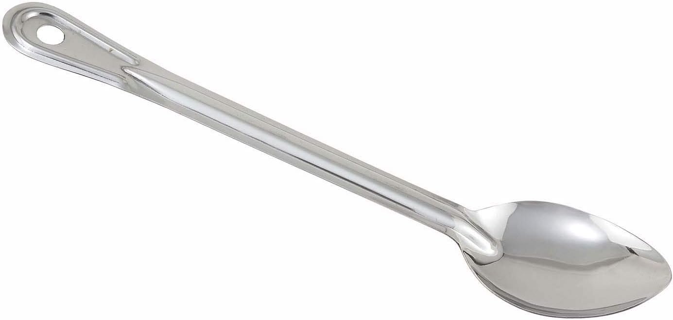 Winco BSOT-13Solid Stainless Steel Basting Spoon, 13-Inch,Medium