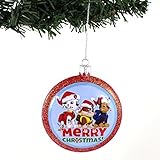 Paw Patrol Kurt Adler Disc Ornament (Merry Christmas!)