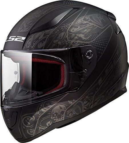 10 Cool Motorcycle Helmets 2023 - Reviews & Buyer's Guide 22 LS2 Helmet Rapid Crypt Graphic - Coolest Motorcycle Helmets