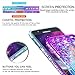 LeYi Compatible with Galaxy J7 Refine/J7 2018/J7 Star/J7 Top/J7 Aura/J7 Aero/J7 Crown/J7 Eon Case with Tempered Glass Screen Protector for Girls, Glitter Case for Samsung J7 V 2nd Gen, Teal/Purple
