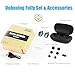 Bluetooth Headphones, Tiamat True Wireless Earbuds, Ti-Sairen II Advanced Mini Bluetooth V4.2 Earphones, IPX5 Waterproof Headset with Upgraded Battery and Charging Case for Samsung iPhone iWatch