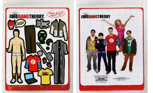 Big Bang Theory Sheldon Cooper Dress-Up Magnet Set