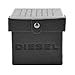 Diesel Men's DZ1657 Master Chief Black Ip Leather Watch