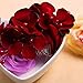 Meiysh Handmade Flower Side Hair Comb Bridal Headpiece Wedding Accessories-Wine red