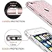 iPhone 6s Case, LUHOURI White Henna Mandala Floral Case, Transparent Plastic with Clear TPU Bumper Protective Back Phone Case Cover for iPhone 6/6s (4.7 Inch) (H-01)?-