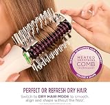 Shark SmoothStyle Heated Brush Comb Wet Dry Hot Air 3 Temp All Hair HT212UK view 14