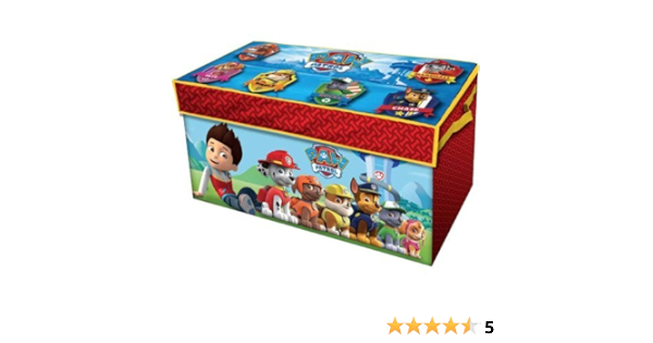 paw patrol collapsible storage trunk