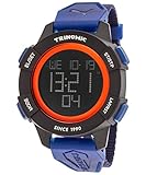 PUMA Unisex PU911271002 Trinomic Blue Digital Display Watch