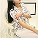 2018 New Women's Elegant Long-Sleeve Print Blouses Chiffon Fashion Slim Blouses by Topunder