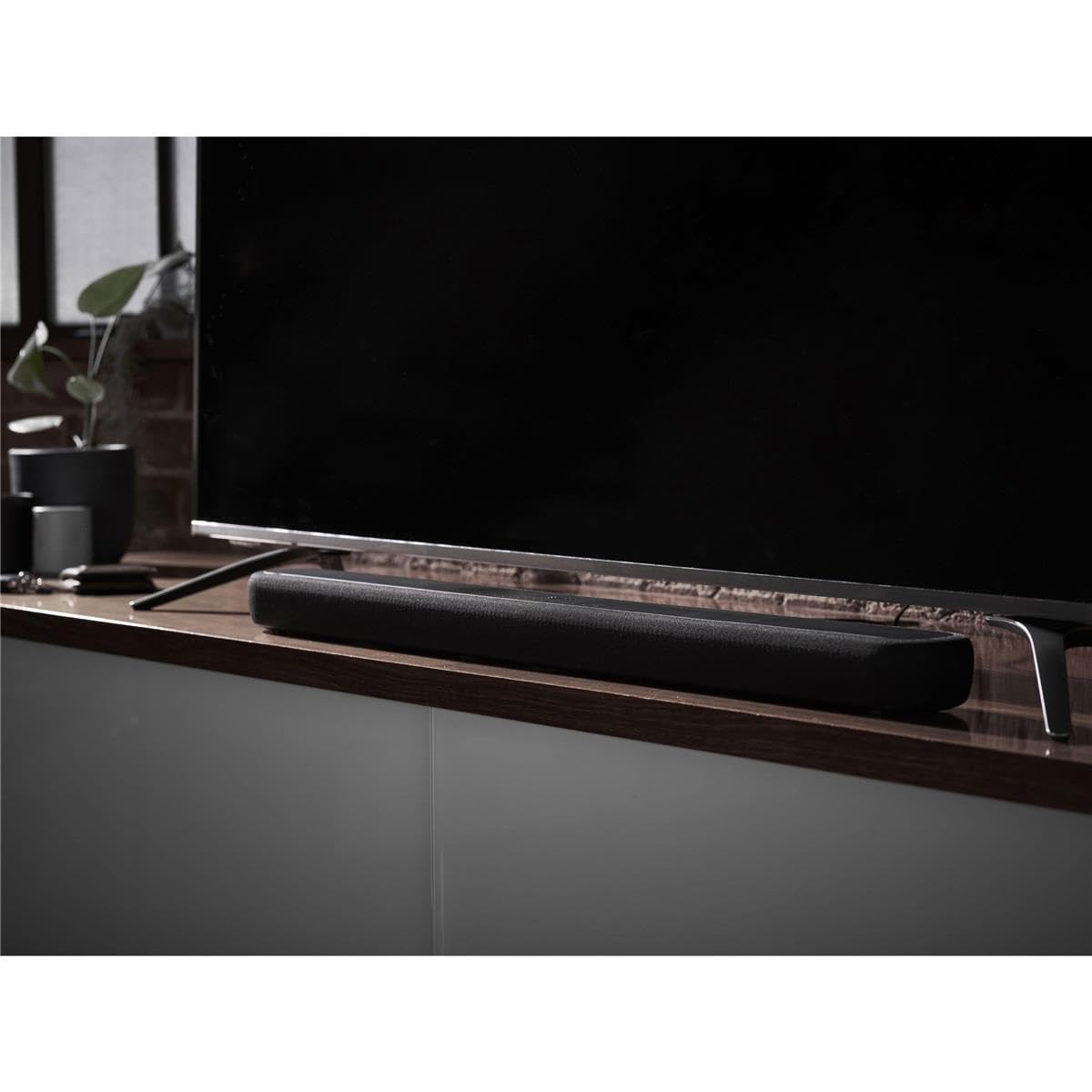 Yamaha Audio YAS-209BL Sound Bar with Wireless Subwoofer, Bluetooth, and Alexa Voice Control Built-In,Black,36 x 2.5 x 4.25 inches